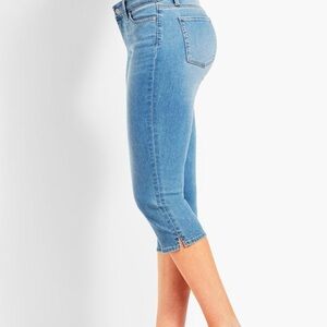 Talbots Peddle Pusher Curvy capri jeans